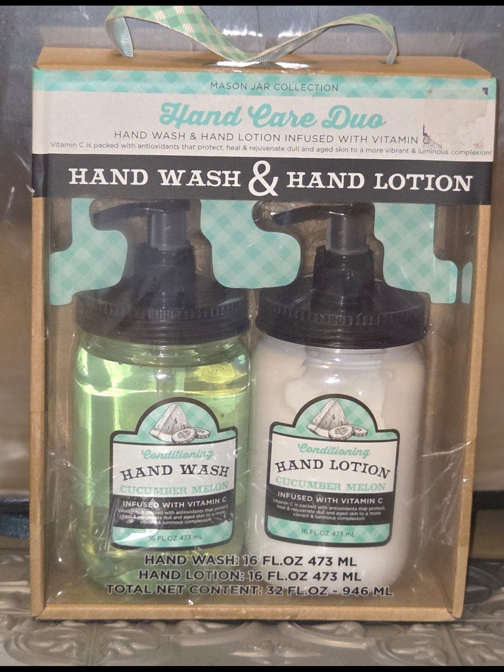 Hand Care Duo - Cucumber Melon Hand Wash & Hand Lotion